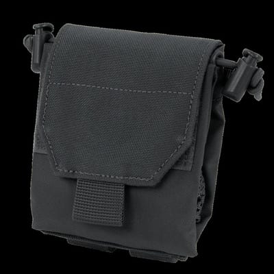 Condor Micro Dump Pouch Zwart - opvouwbare magazijntas MOLLE