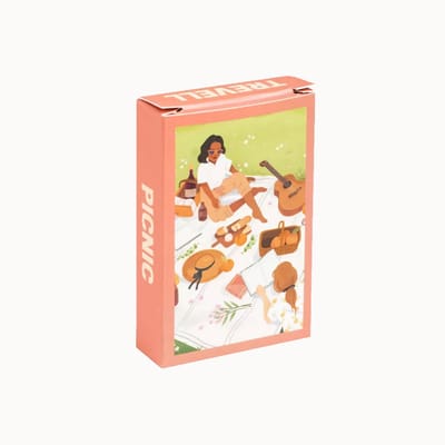 Picnic Mini Puzzel 99 stukjes - Trevell - Mini Puzzel Volwassenen - Micro Puzzel - Puzzel To Go Vakantie - Puzzel Op Reis - Puzzel Cadeau