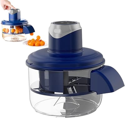 Elektrische Schilmachine - Automatische Peeler - Fruit Snel Schillen - Snel Demonteerbaar - 20 x 22 cm