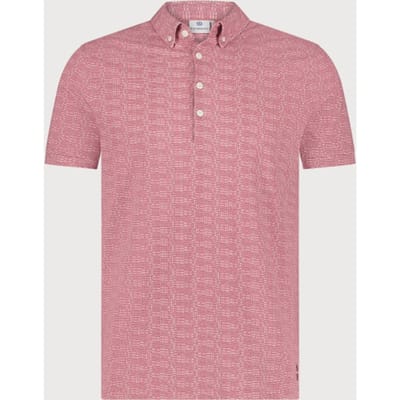 Blue Industry Polo met mini design |