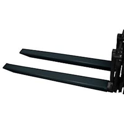 Vorkverlenging, L 1800 x B 125 x 50 mm, zwart