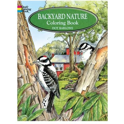 Backyard Nature Coloring Book - Dover Nature Coloring Book - Dorothea Barlowe