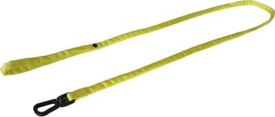 JACK AND VANILLA Comfort Tube Hondenlijn - Nylon - Geel - S - Breedte 15 mm - Lengte 152 cm