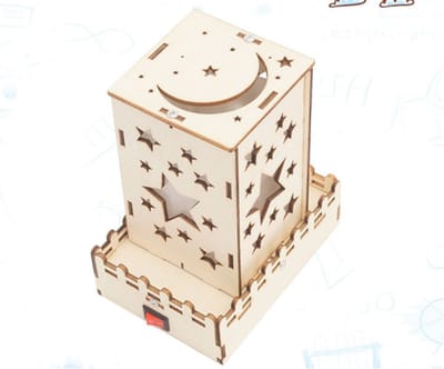 Bouwpakket Projectielamp Sterrenlucht- Science Kit