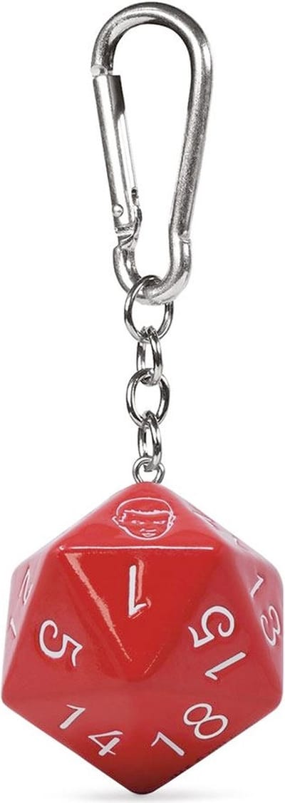 Pyramid International Stranger Things 3D Sleutelhanger D20 6 cm Rood