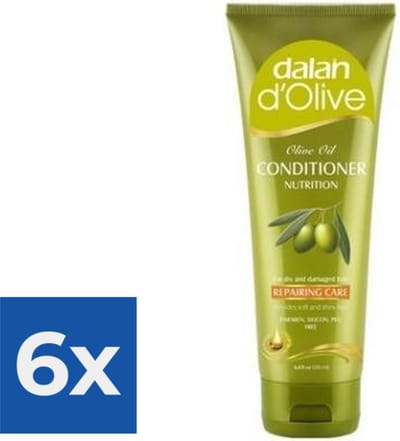 Dalan d’Olive  Conditioner Repairing Care 200ml - Voordeelverpakking 6 stuks