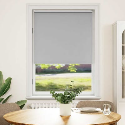 vidaXL - Rolgordijn - verduisterend - 104,4 - x - 175 - cm - stofbreedte - 100 - cm - grijs