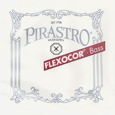 Pirastro P341130 double bass string G-1 thick, rope core, chrome steel