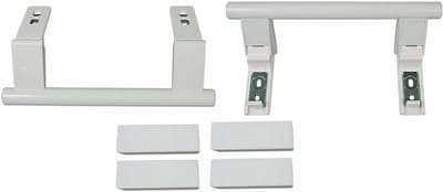 Deurklink Set - Koelkast Handgrepen - Apparaat Reparatie - Set van Twee - Zwart