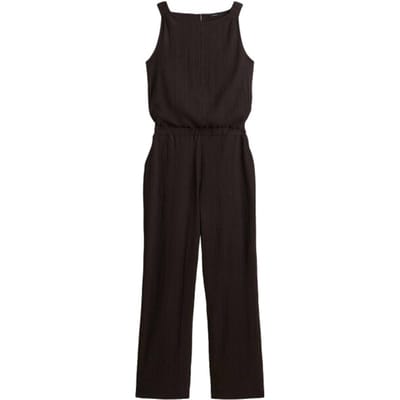 Relaxed fit jumpsuit met structuurpatroon model 'Mefiza'