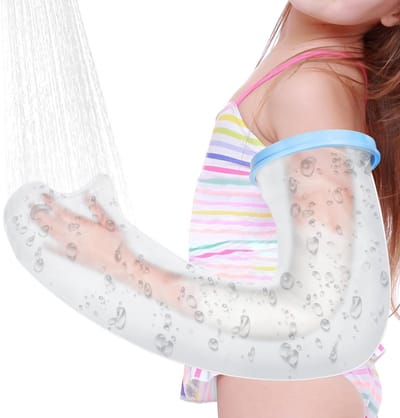 Waterdichte Bescherming voor Kinderarmen - Herbruikbare Pleisters voor Douche, Bandage Beschermers voor Pols en Hand