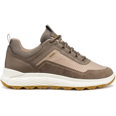 GEOX SPHERICA 4X4 ABX DAMES Sneakers - BEIGE/BRUIN - Maat 37