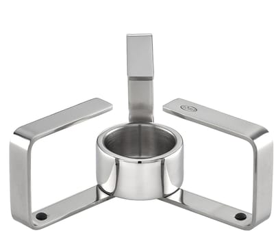 Doorstroomboiler Theepot - Theewarmer Houder - Thee Warm Houden - Roestvrij Staal - Diameter 17.2 cm - Zilverkleurig