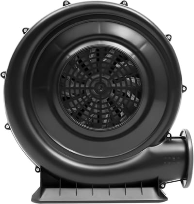 Luchtblazer - Elektrische Pomp - Springkussens Opzetten - Sterke Windkracht - 250W - Zwart