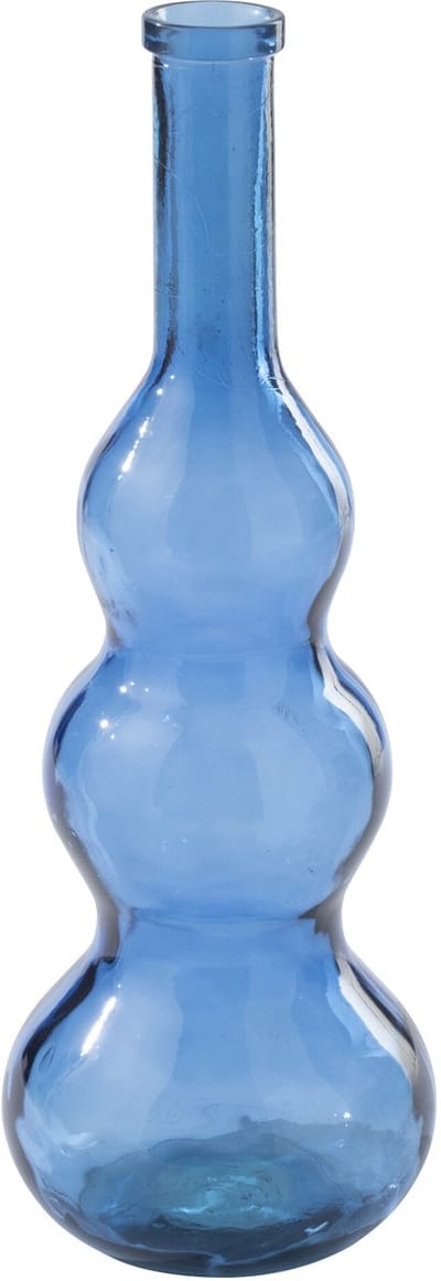 J-Line vloervaas - glas - blauw