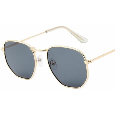 Métal classique Vintage femmes lunettes de soleil lunettes de luxe femme conduite lunettes Masculino