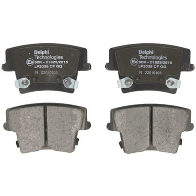 Remblokset DELPHI LP2035, achter