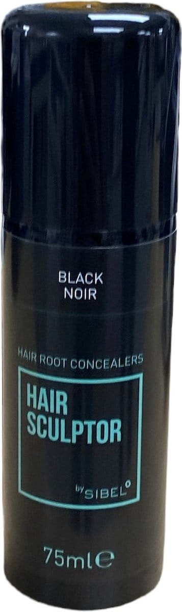 Hair Sculptor Root Concealer - Verbergt grijze haarwortels en schaarse plekken - Zwart 75ml