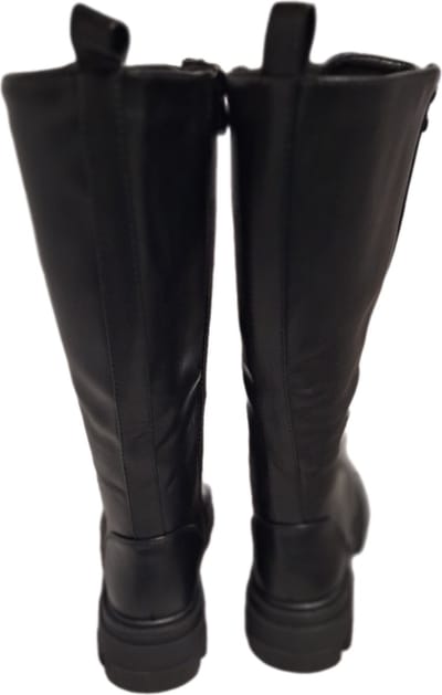 LUCKY SHOES-LAARS-IMITATIONLEER-BLACK-37