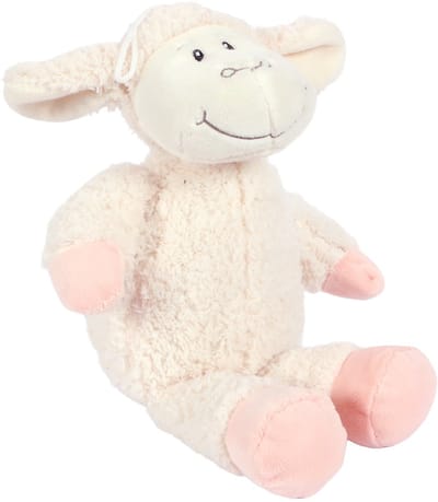 PIA Soft Toys - Pluche Knuffeldier Schaap - zittend - 20 cm