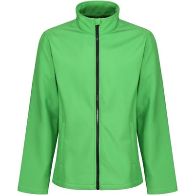 Regatta Heren Ablaze Printable Soft Shell Jas (Extreem groen/zwart)