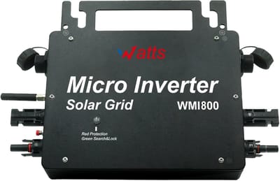 800W Micro-omvormer voor Zonne-energie met MPPT en Wi-Fi