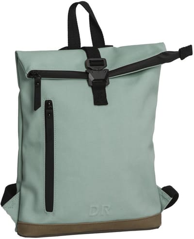 Daniel Ray Yeppoon Coated Canvas Rugzak - 8 Liter - Spat Waterdicht - Oud Groen