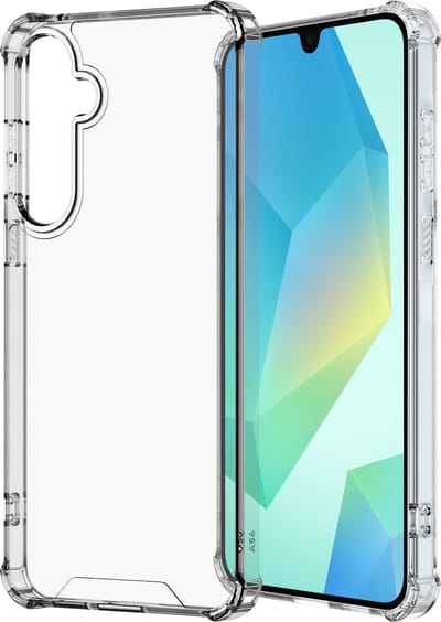 Cazy hoesje geschikt voor Samsung Galaxy A16 Hoesje - Impact Shockproof Case - Transparant