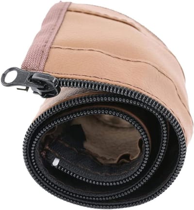 Kinderwagen Armleuning - Wandelwagen Handvat - Comfortabel Wandelen - PU Leer Materiaal - 52 x 10.5 cm - Bruin