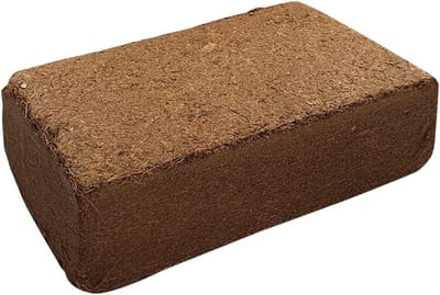 Kokosnoot Strooisel Fijn - Persblok Bodembedekking - Dierenverblijf Vochtigheid - 100% Natuurlijk Materiaal - Verdicht Blok
