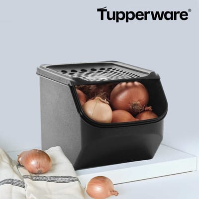 Mediashop 37195 Voorraaddoos Overige Container 5,5 l Zwart 1 stuk(s)