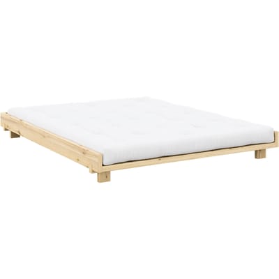 Karup Sociaal Bed - 101 clear lacquered - ohne Rückenlehne - zonder bijzettafel - 160 x 200 cm