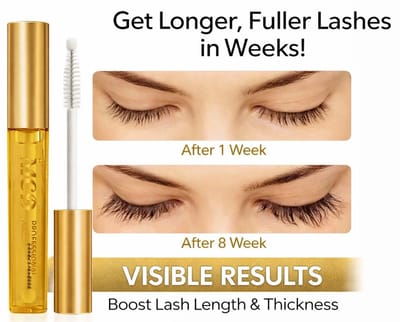 Wimperserum voor Snellere Groei – Korean Skincare Lash Serum – Wimpergroei & Dichtheid Booster – Lange & Vollere Wimpers – Wenkbrauw Serum – 3,5 ml