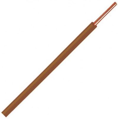 5 meter Elektrofix VD -draad met koperen kern en bruine mantel, 2.5mm