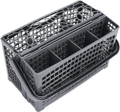 Dailygoods- Bestekmand Universeel - Vaatwasser Bestekkorf - 7 Compartimenten - Duurzaam ABS - 23x13.2x13.5 cm - Geschikt voor de meeste vaatwassers - Bestekhouder