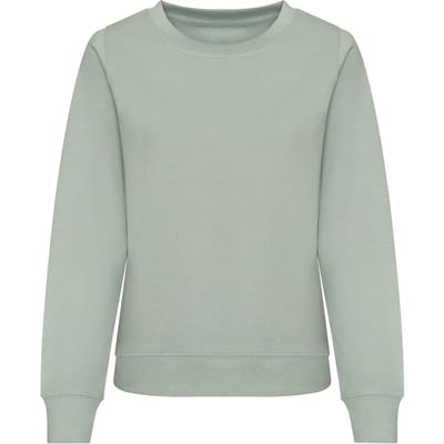 Just Hoods - AWDis Sweat Dames - Dusty Green maat L