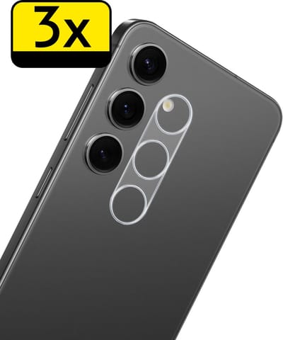Camera Lens Protector - Geschikt voor Samsung Galaxy S25 - 3 Stuks - Camera Screenprotector - Beschermglas - Gehard Glas - Tempered Glass - Screen Protector