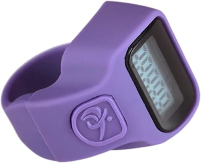 Elektronische vingerteller - 3x2,3 cm lichtgewicht draagbare clickerteller | LED elektronische handheld tellers | - 5-cijferige Tally Clicker voor evenementen, sport, klassen en mensen tellen