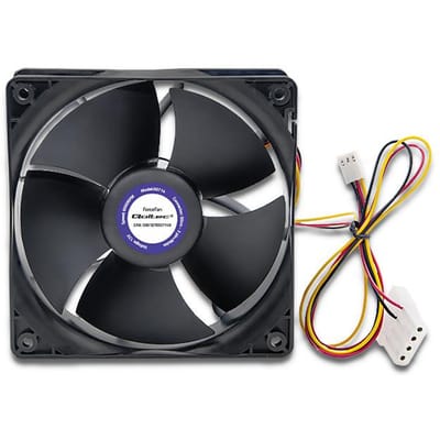 Qoltec Fan ForceFan 6000 RPM |   120 mm |   12V