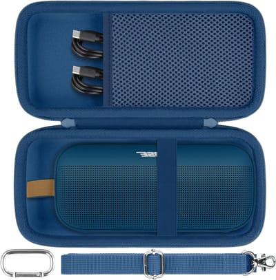 Hard Travel Case voor Bose SoundLink Flex 2e Generatie - Bescherming, Draagbaar, Blauw Dusk