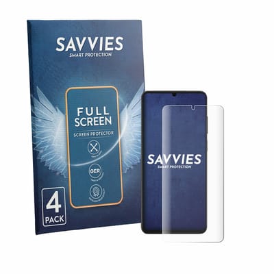 Savvies - Screenprotector voor Honor X6d - Folie Beschermfolie transparant volledig dekking 4 Stuks