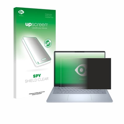 upscreen - privacy screenprotector voor Dell 14 Plus Laptop - Folie Beschermfolie Blauwlichtfilter