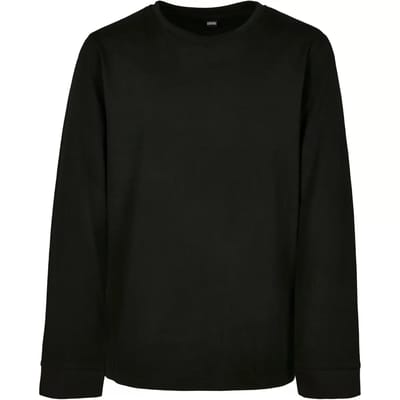 Build your Brand Kids´ Long Sleeve BY135 - Black - 110/116