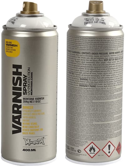 Spray vernis, semi-glanzend, 400 ml/ 1 Doosje