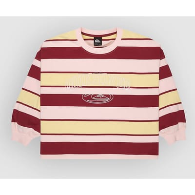 Quiksilver Bright Crew Sweater rood