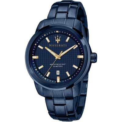 Maserati R8853141002 Heren Horloge 44mm 5ATM