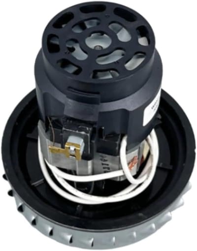 Stofzuiger Motor - Zuigkracht Motor - Huishoudelijk Schoonmaken - Nat en Droog Gebruik - 13cm Diameter - Metaal