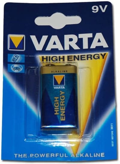 Varta Energy Alkaline batterij - 2x - 9V - blokbatterij - LR61