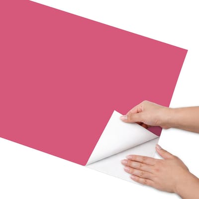 Coloray Meubel Wrap Folie - Roze Meubelfolie - 50x100 cm - Wrapfolie Keuken Energie roze - Decoratiefolie - Minimalist Meubelfolie - Meubel Wrap Folie - Woonkamer decoratie - Achtergronden en patronen