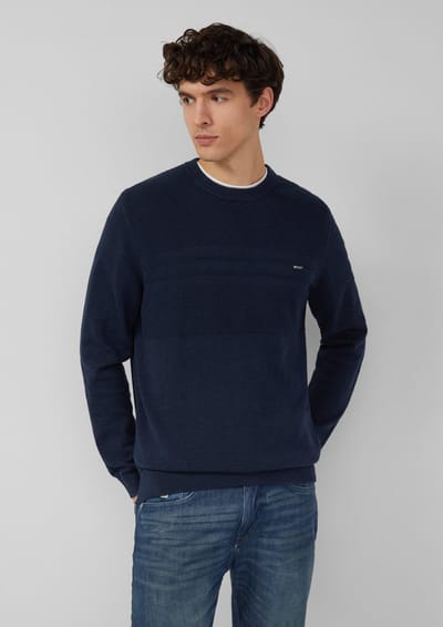 s.Oliver  Pullover Marine Taglia: M | Maglioni a maglia Outlet | Uomo